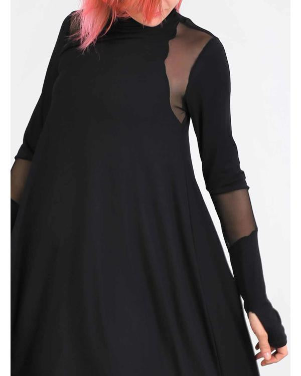 שמלת DRAGON שחורה