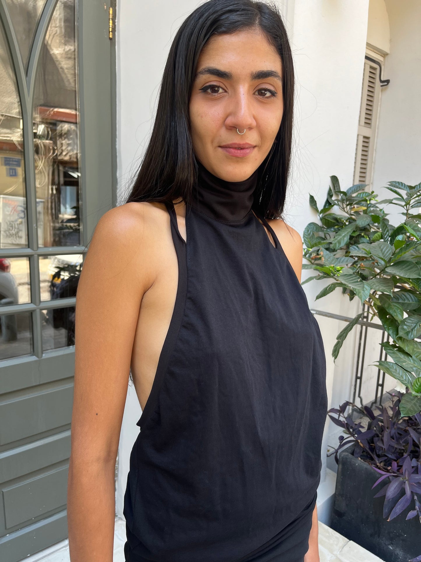 MAXI TURTLENECK DRESS
